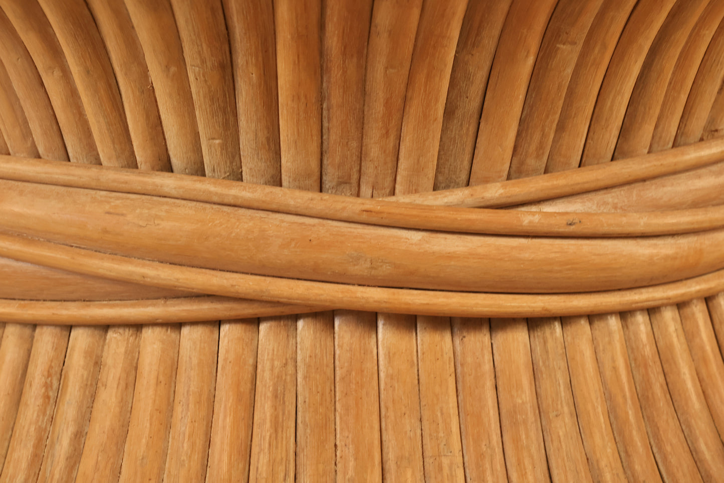 Mid Century Bamboo Sheaf Coffee Table - ONLINE ONLY
