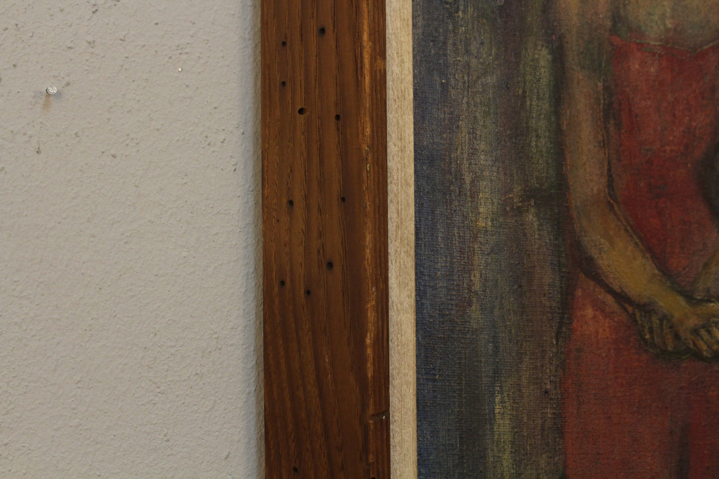 1950s "Dancer Red" Painting
