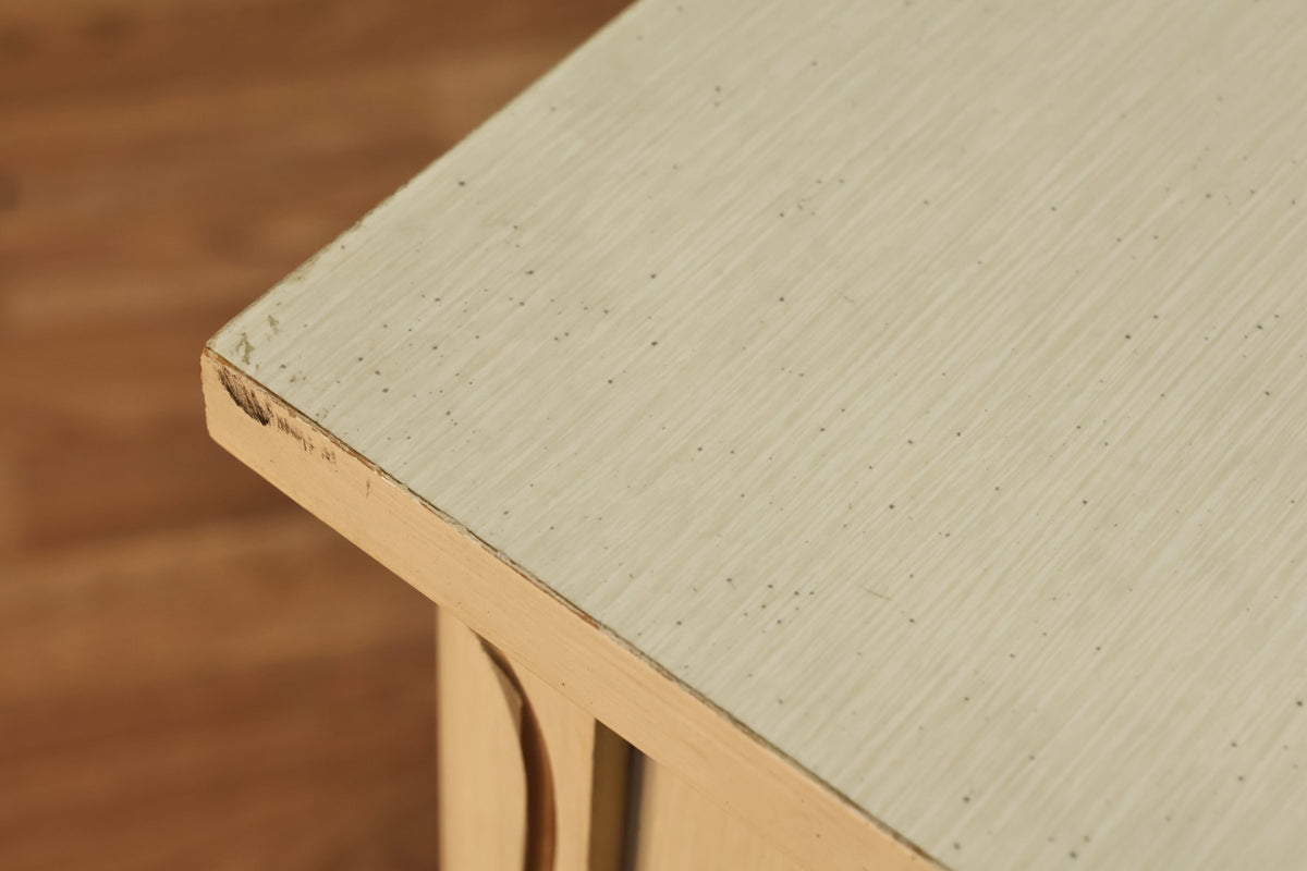 French Provincial 4-Drawer Desk