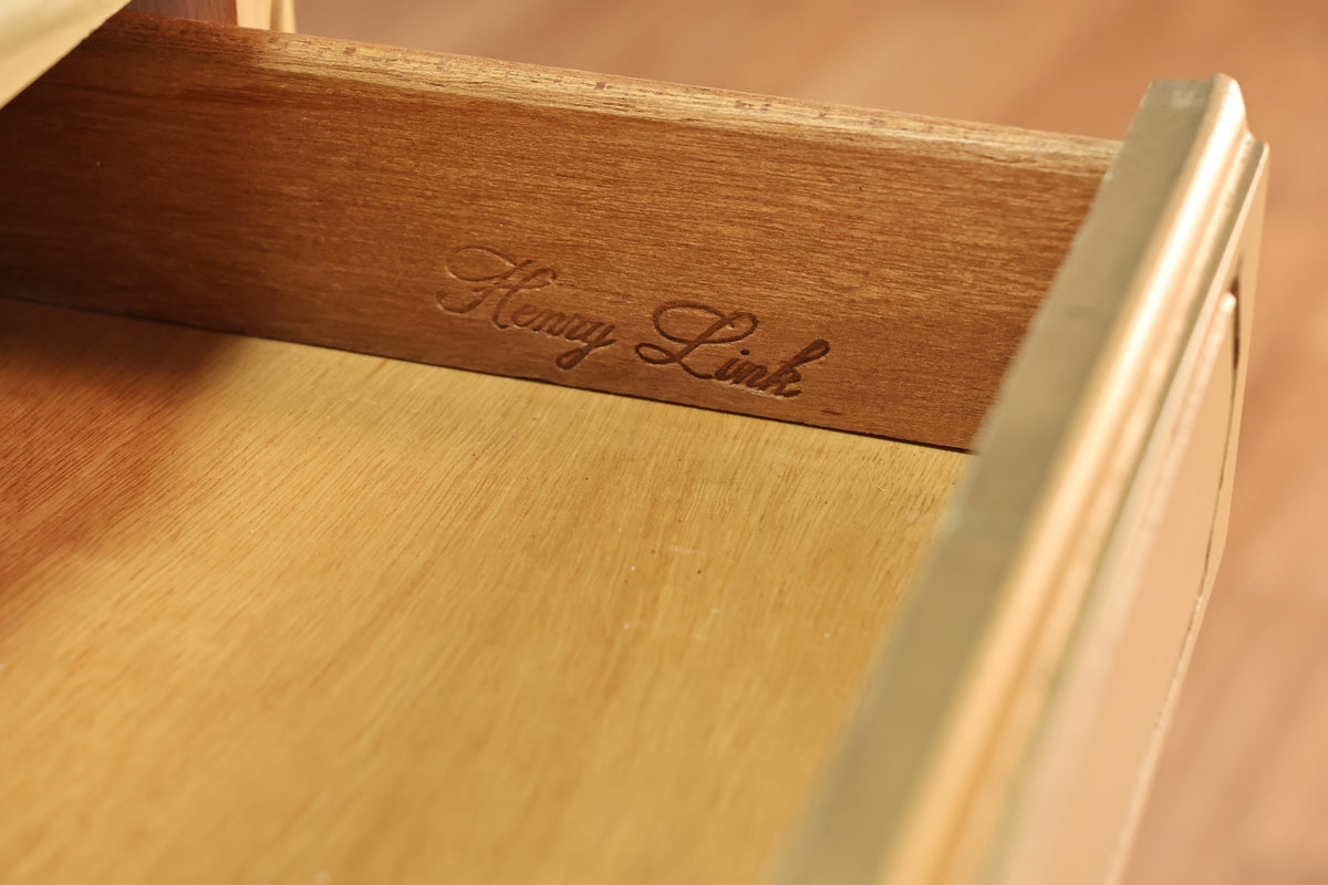 French Provincial 4-Drawer Desk