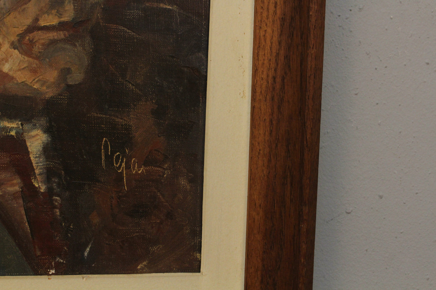 1954 "Contemplation" Painting