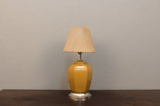 Small Dijon Glass Table Lamp