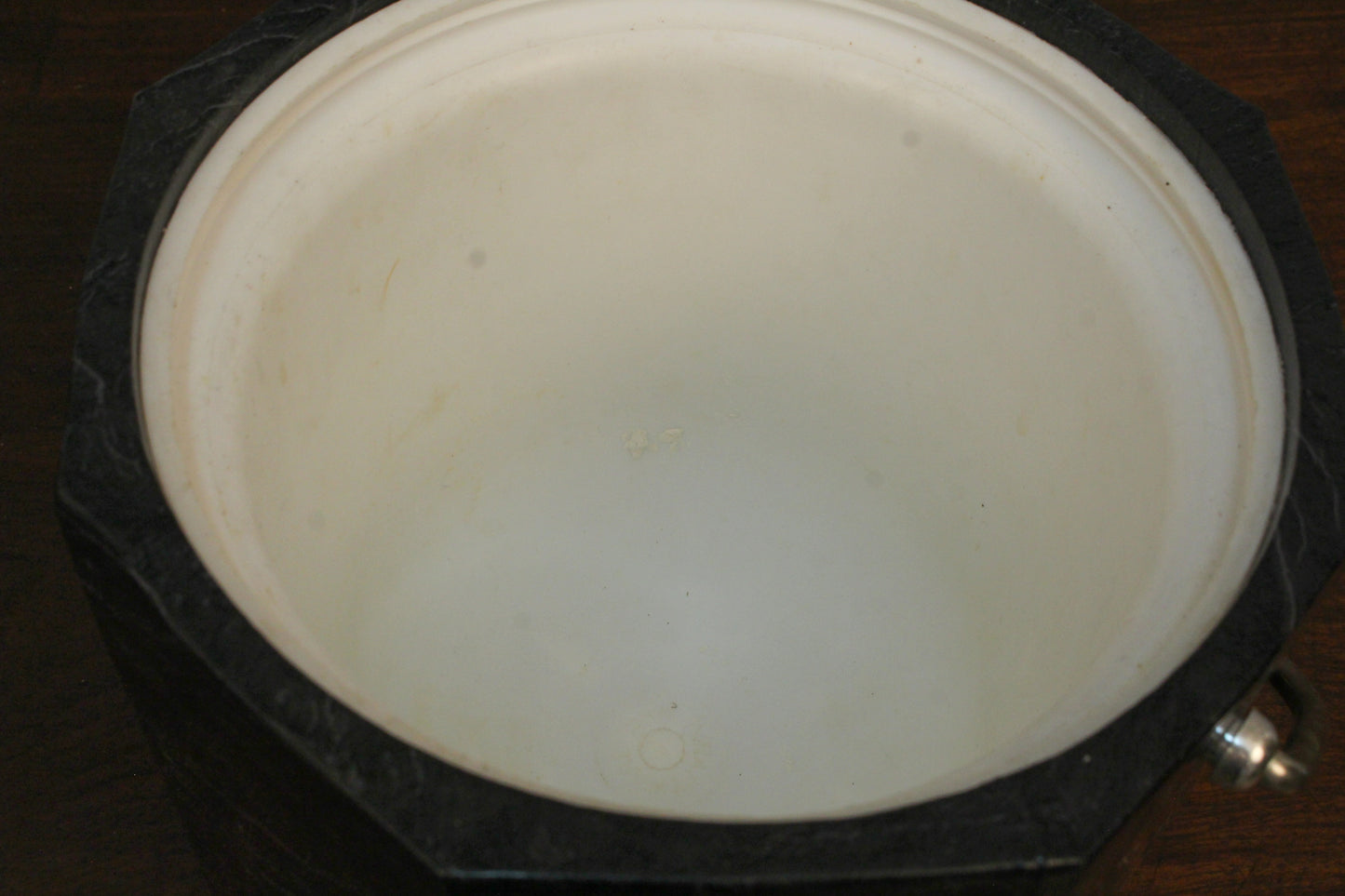 Marbled Plastic Ice Bucket