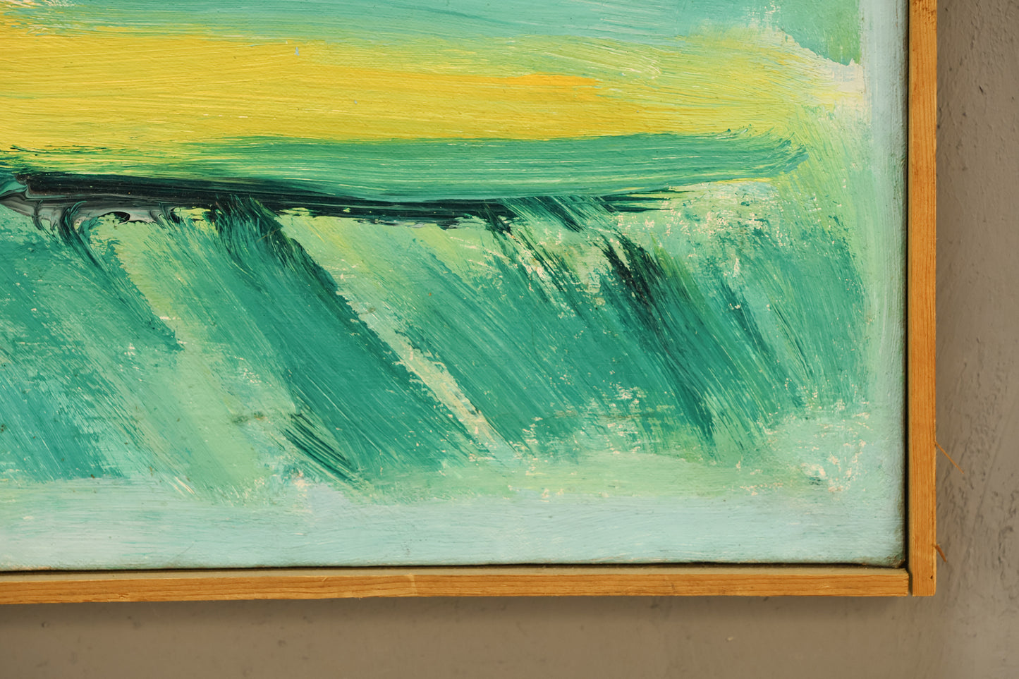 Large "Our Hillside Home" Painting