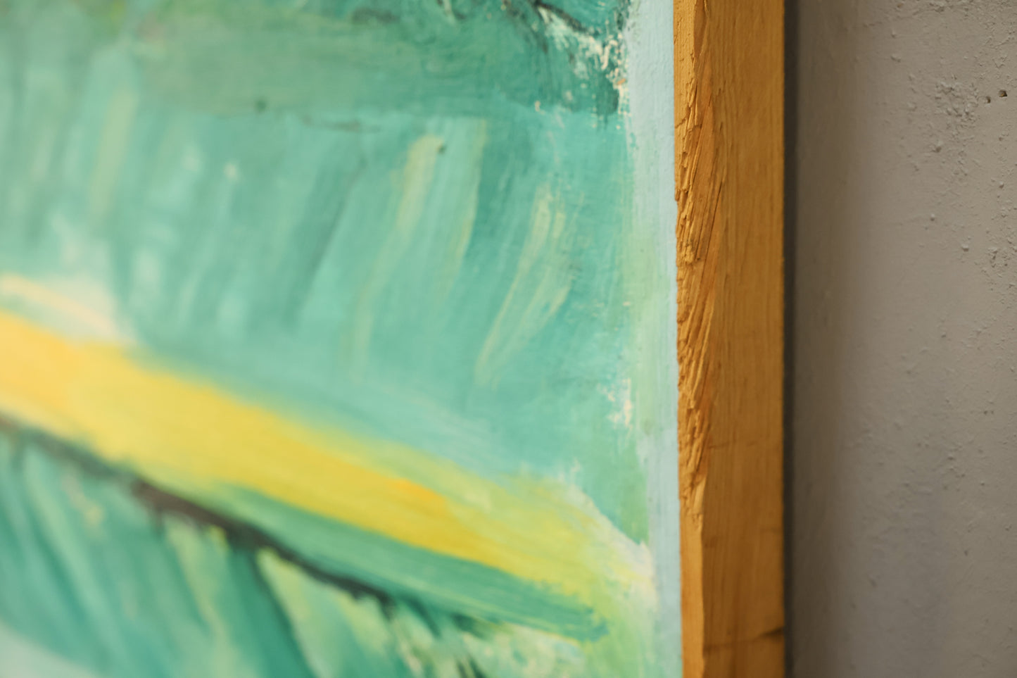 Large "Our Hillside Home" Painting
