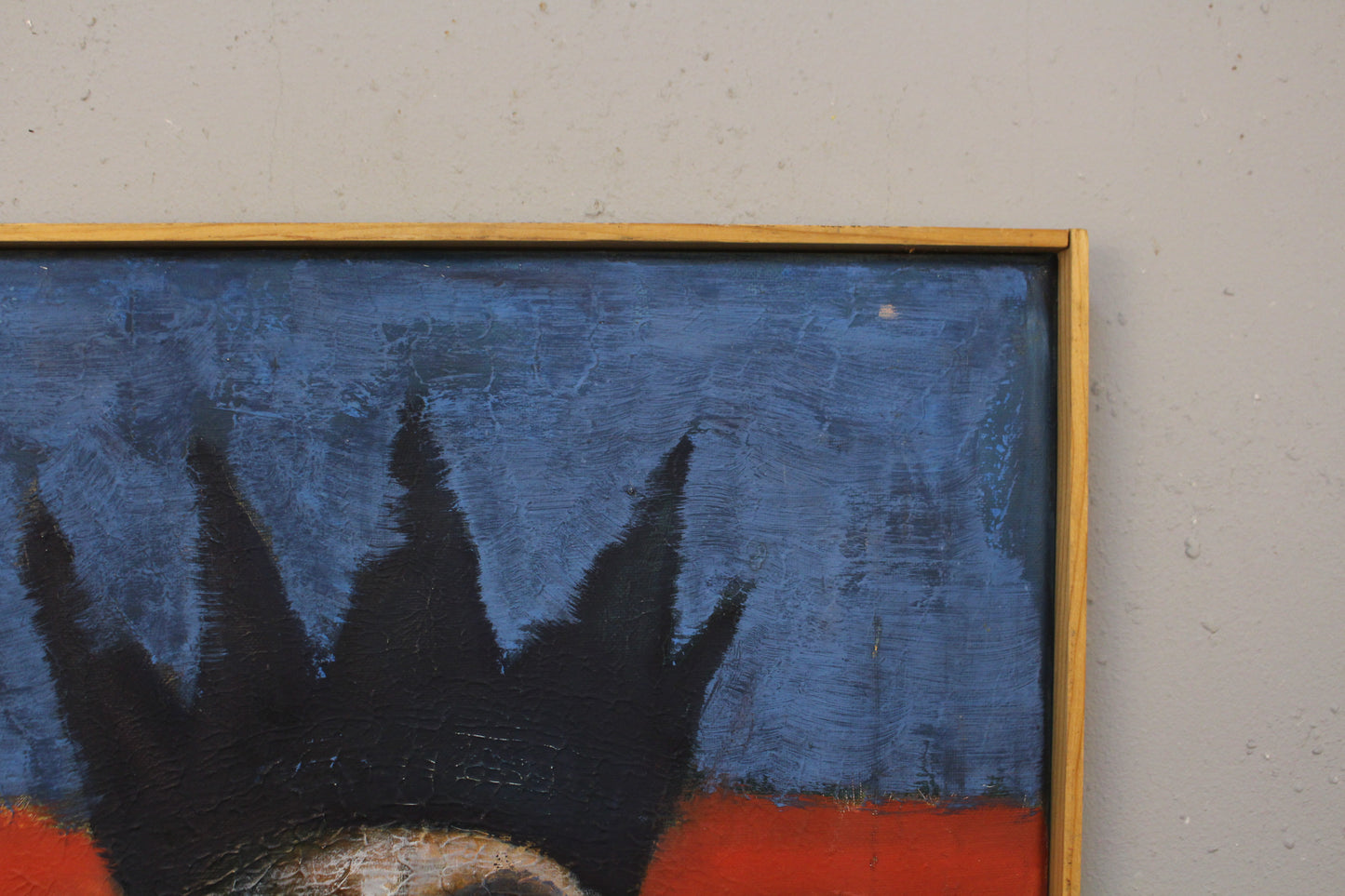 "Crying Clown" Painting