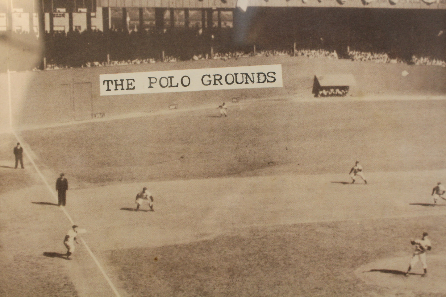"Polo Grounds" Framed Photograph