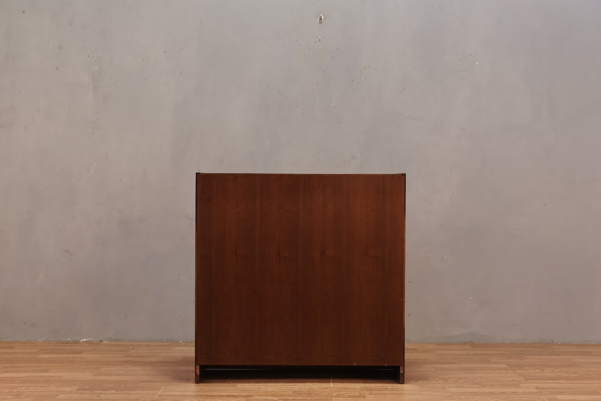 Dark Walnut 3-Tier Bookshelf