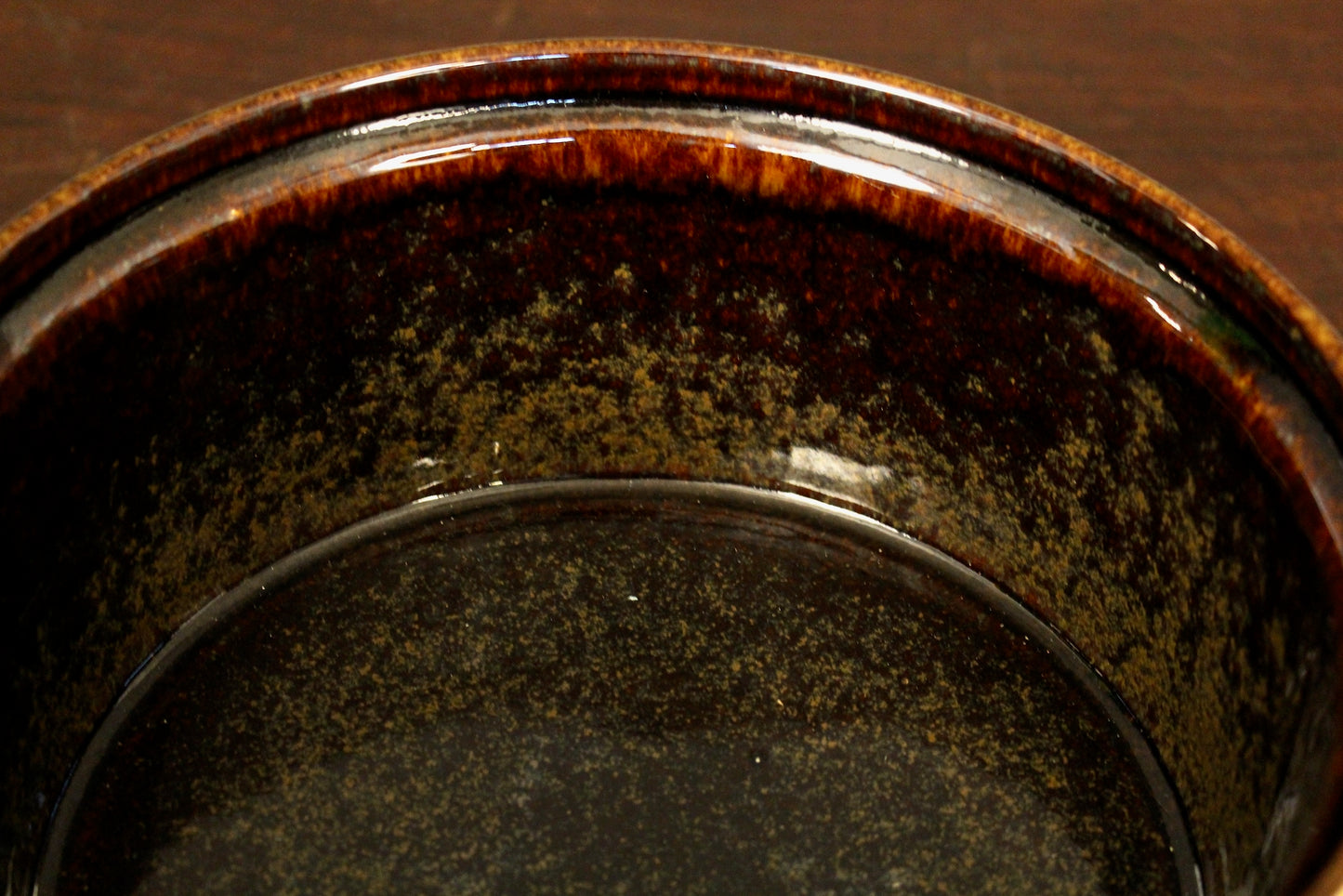 Pair of Cinnamon Arabia Ceramic Dishes