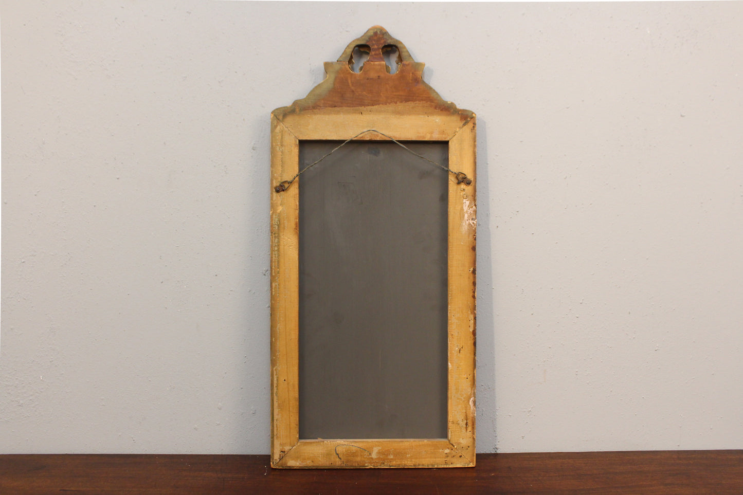 Art Nouveau Etched Mirror