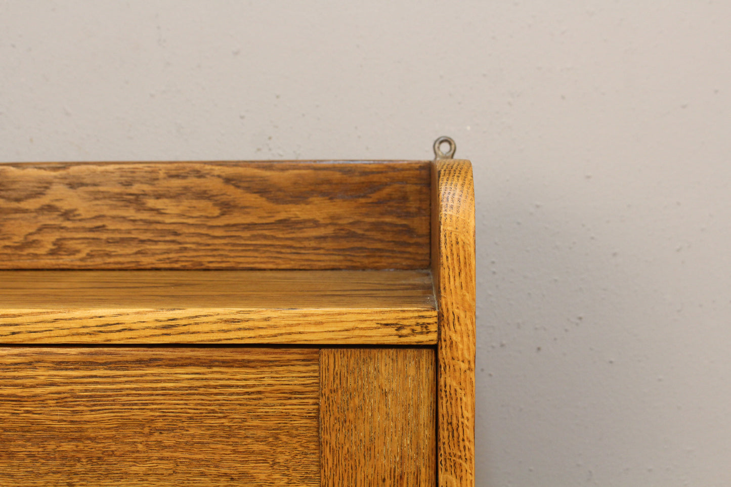 Oak Mirrored Medicine Cabinet