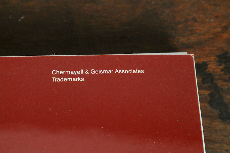 Chermayeff & Geismar 1979 Design Monograph