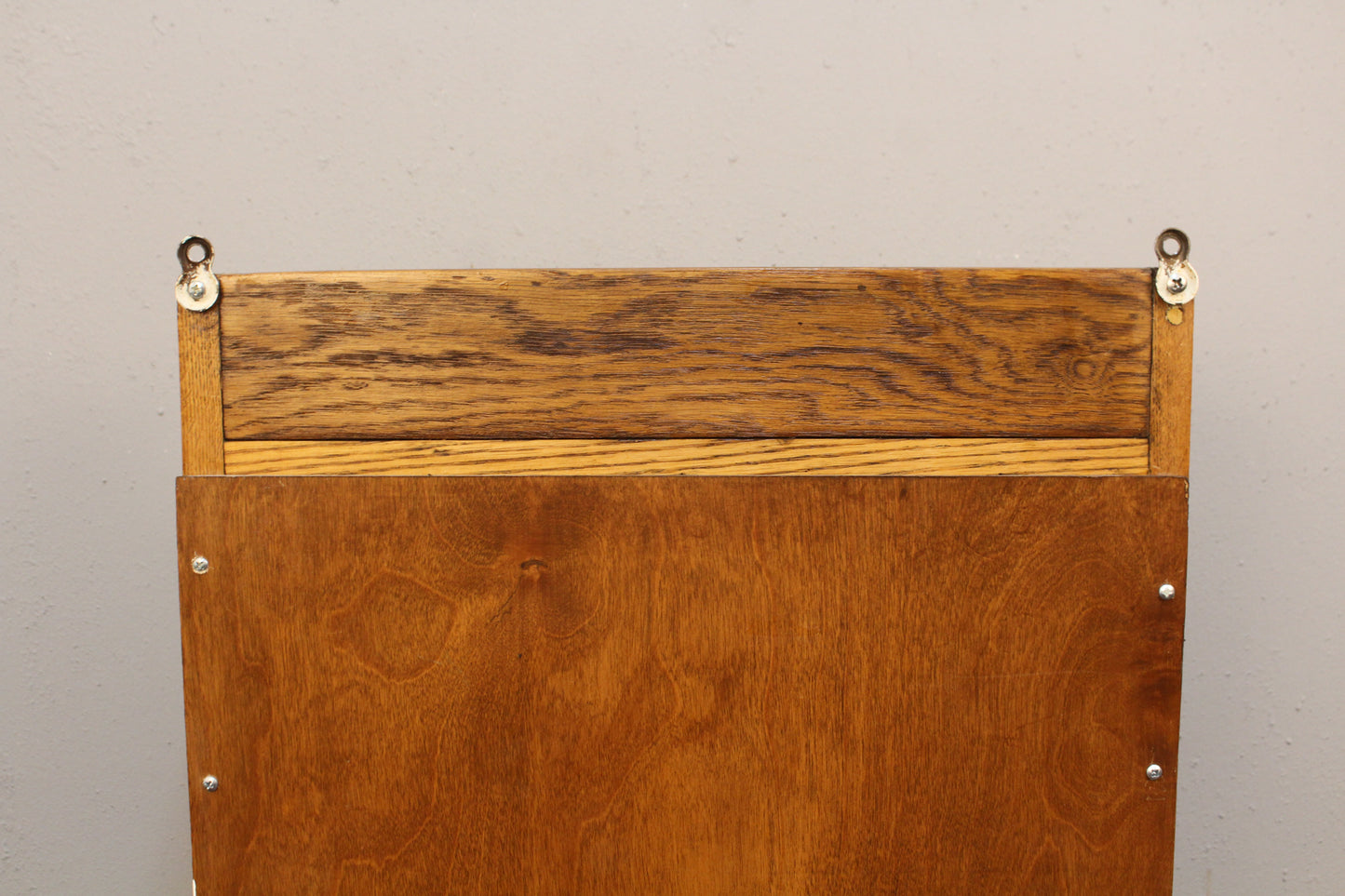 Oak Mirrored Medicine Cabinet