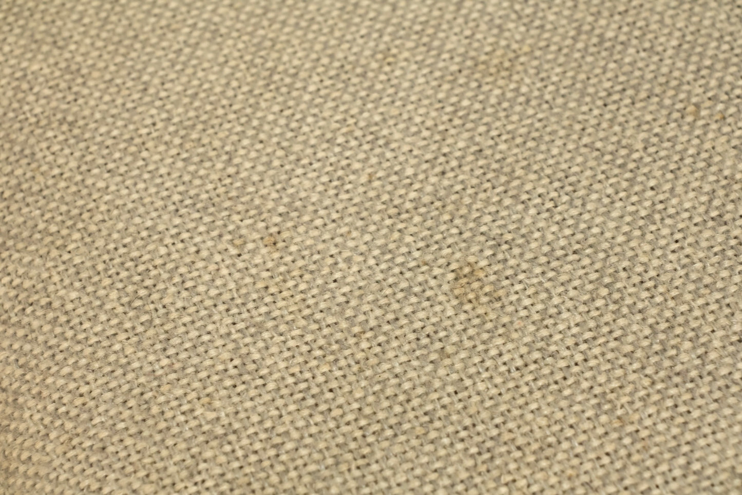 Danish Teak & Pale Gray Loveseat