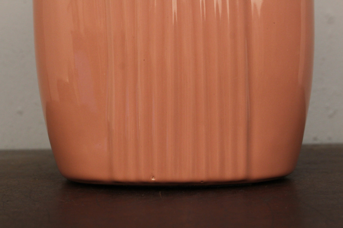 Pair of Mauve Ceramic Table Lamps