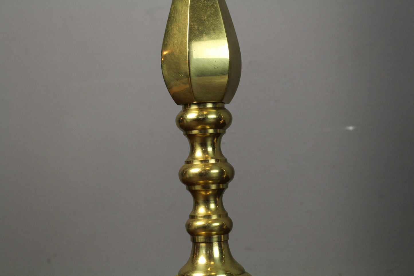 Pair Of Tall Brass Candlesticks