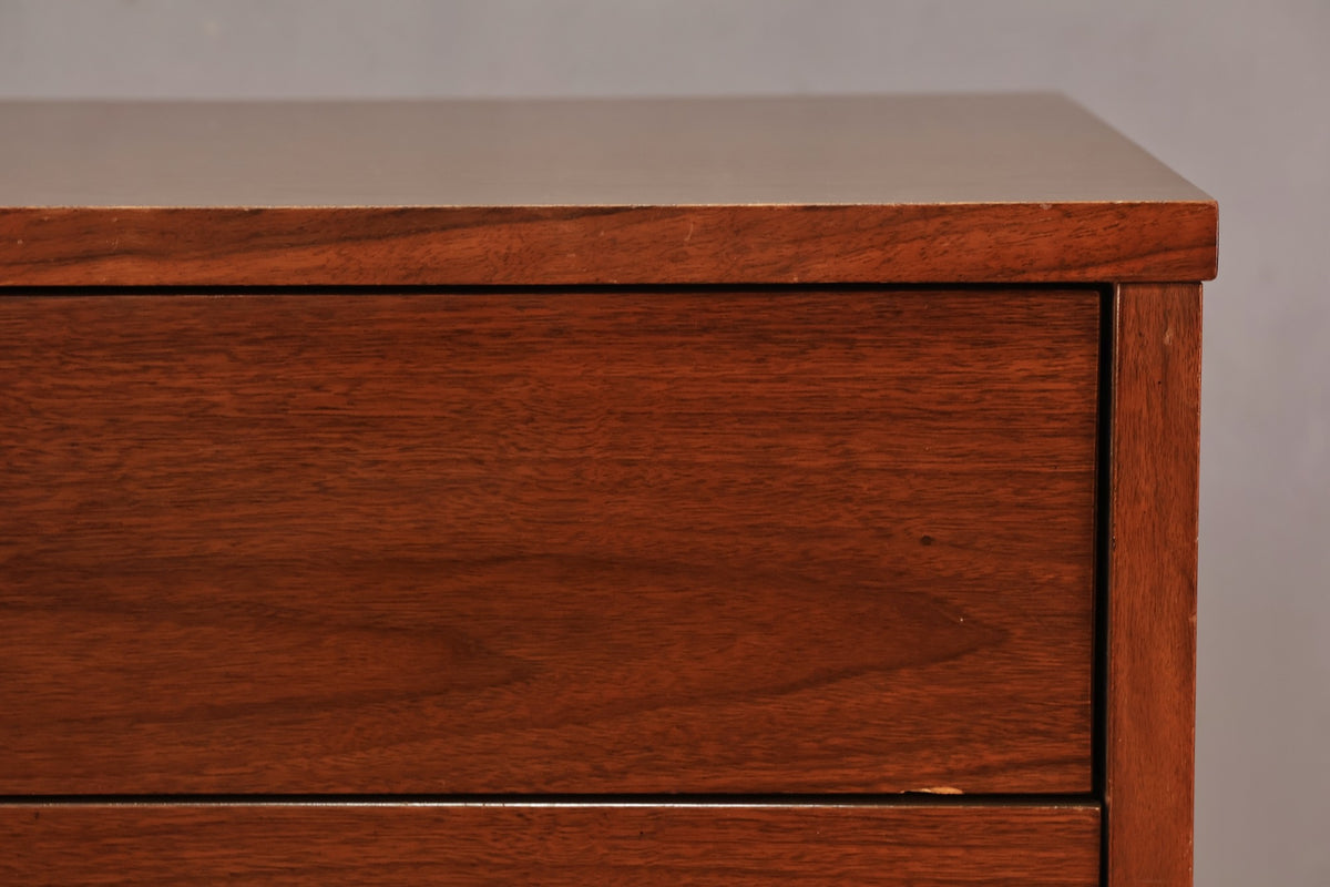 Stanley Walnut & Laminate 3-Drawer Commode