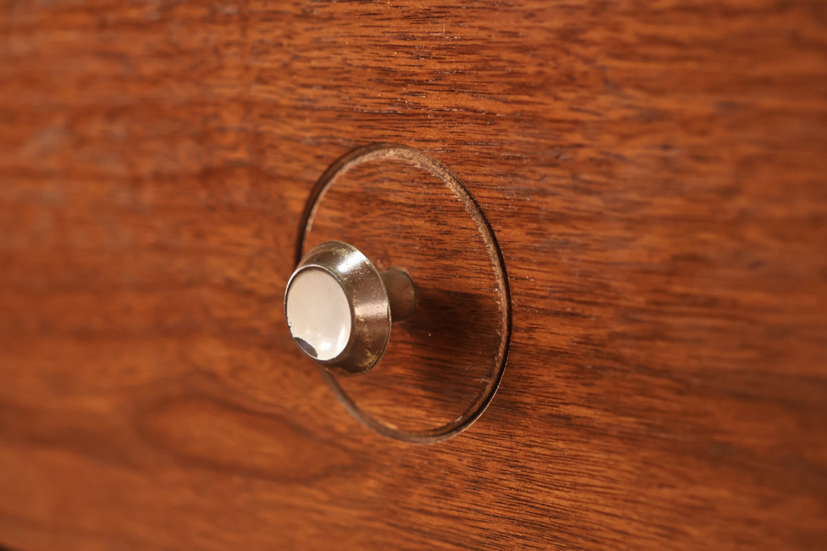 Stanley Walnut & Laminate 3-Drawer Commode