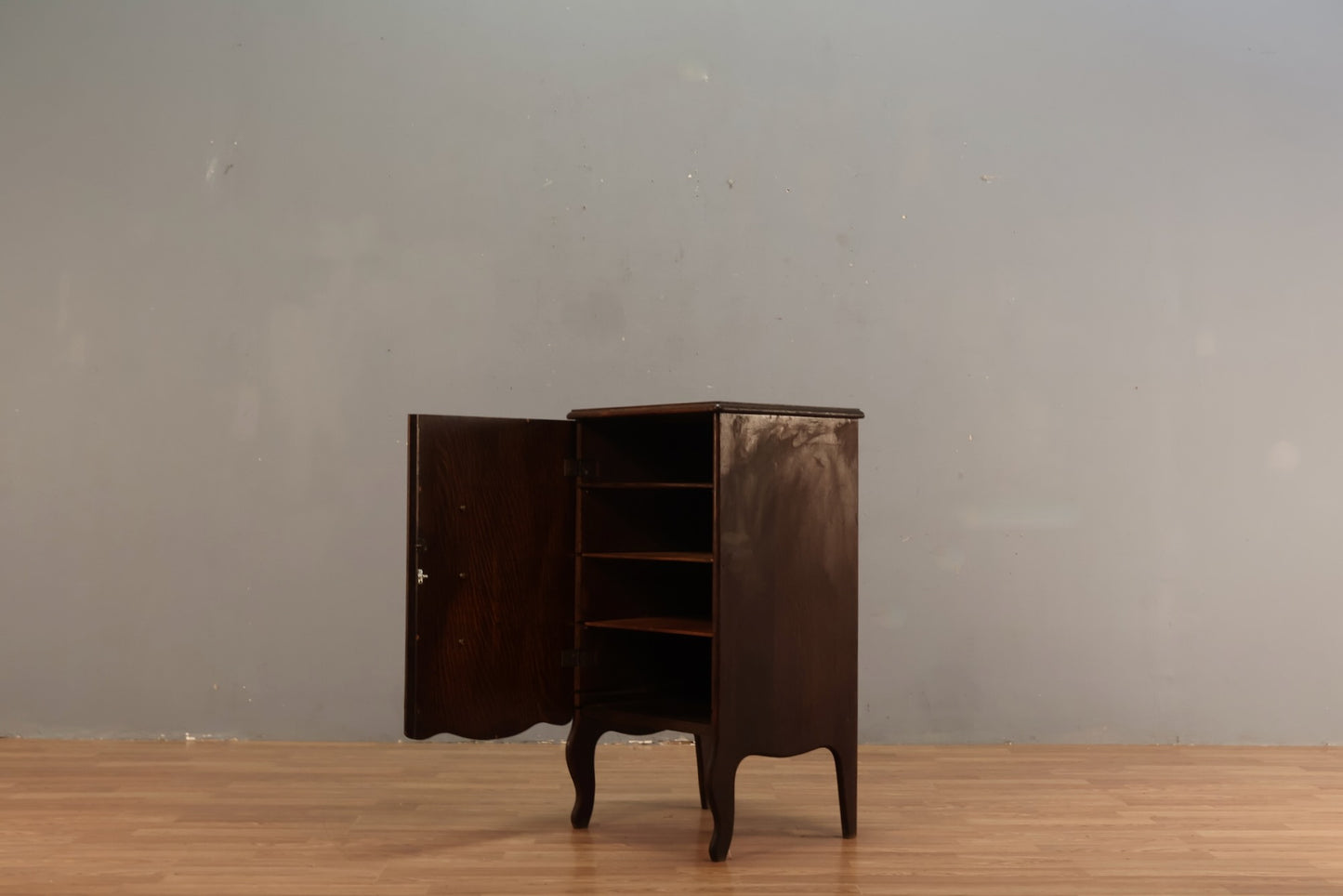 Oak 4-Tier Sheet Music Cabinet - ONLINE ONLY