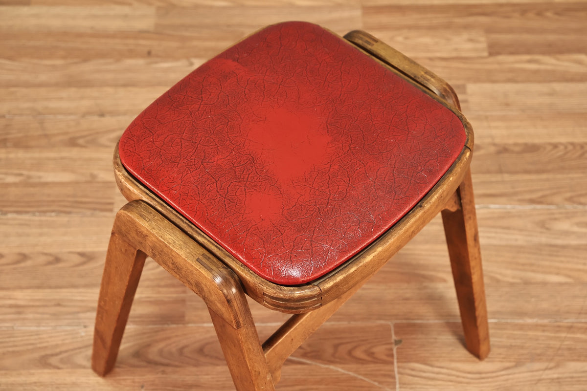 Pair of 1950s Benchairs Stacking Stools