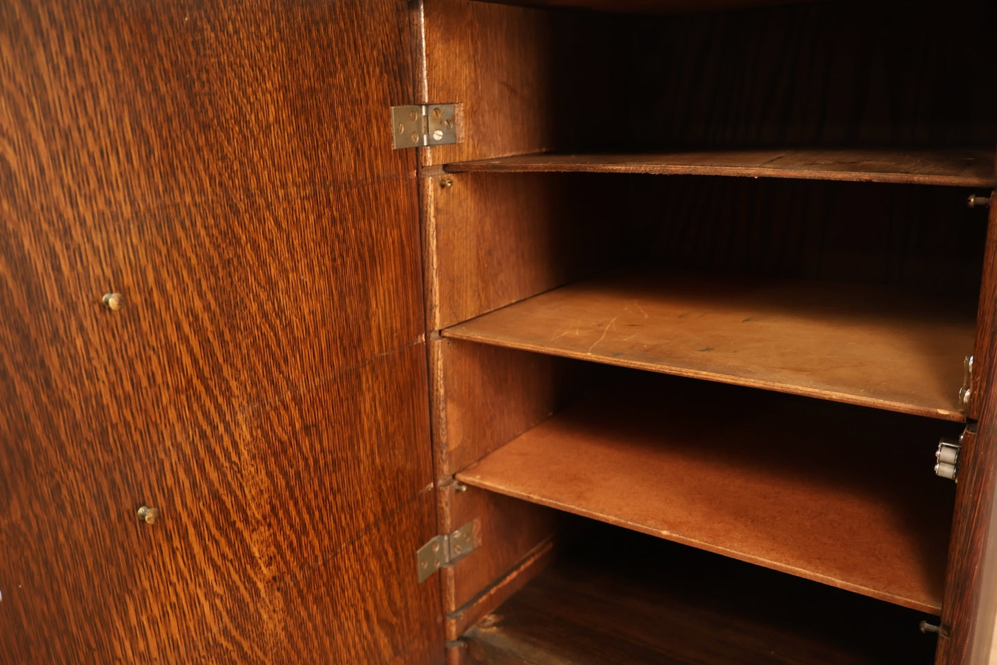 Oak 4-Tier Sheet Music Cabinet - ONLINE ONLY