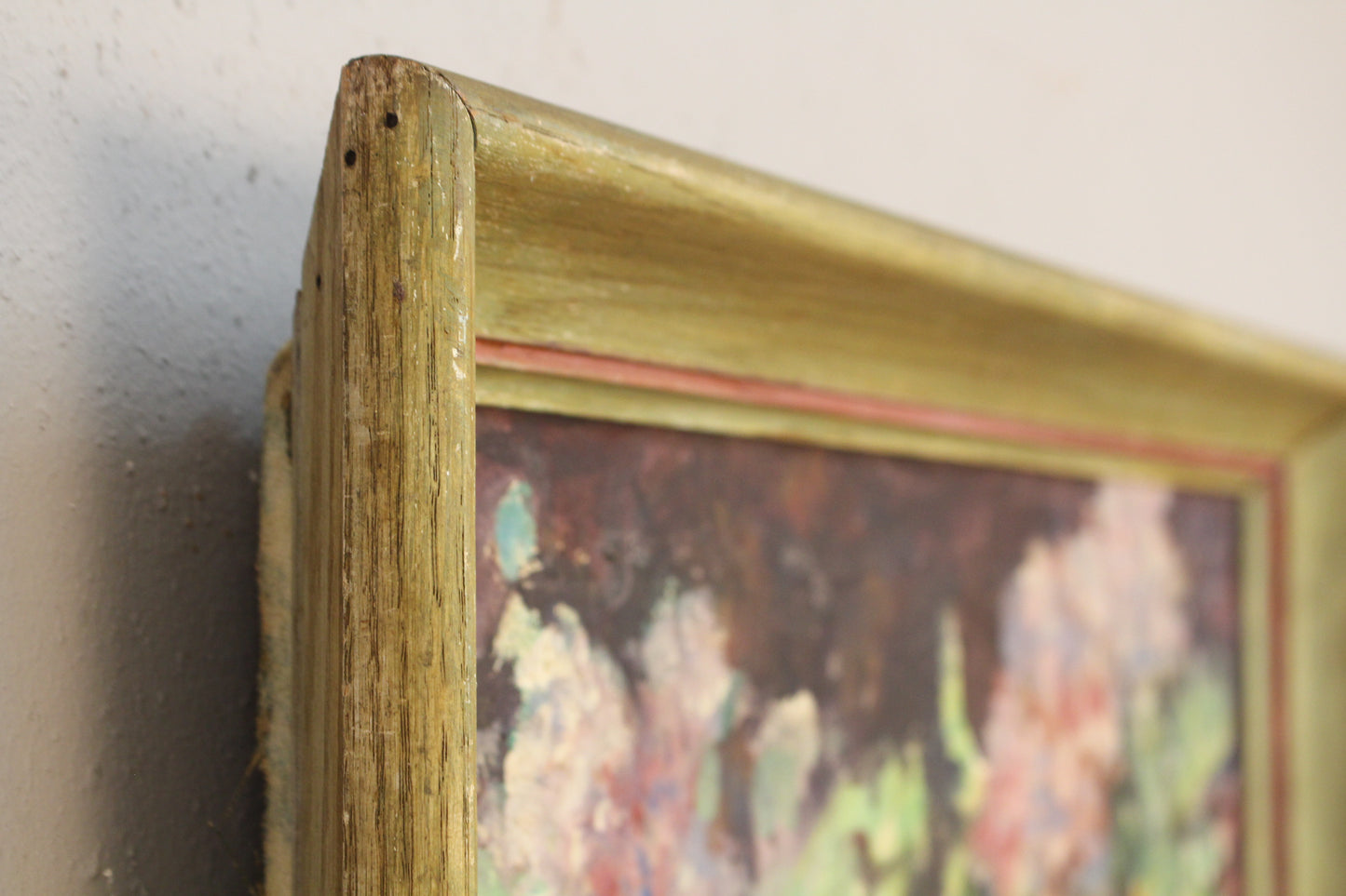 Antique Floral Still Life Painting