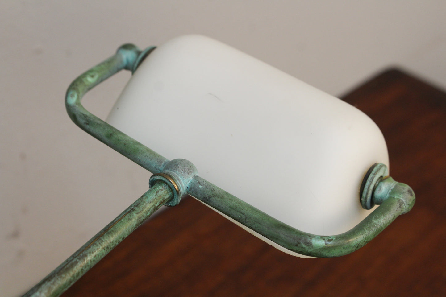 Faux-Oxidized Reading Lamp
