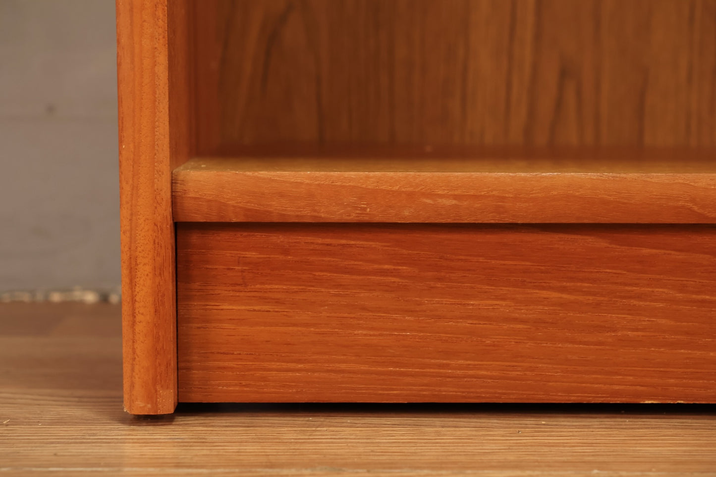 Tall Danish Teak 6-Tier Bookshelf