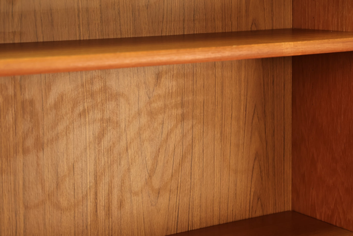 Tall Danish Teak 6-Tier Bookshelf