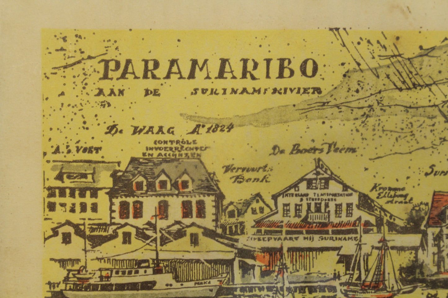 "Paramaribo" Print