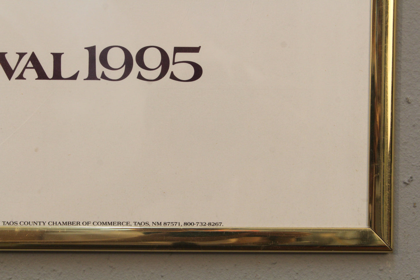"Taosarts Festival 1995" Poster Print