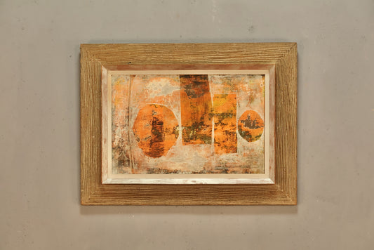 "Orange Horizon" Painting
