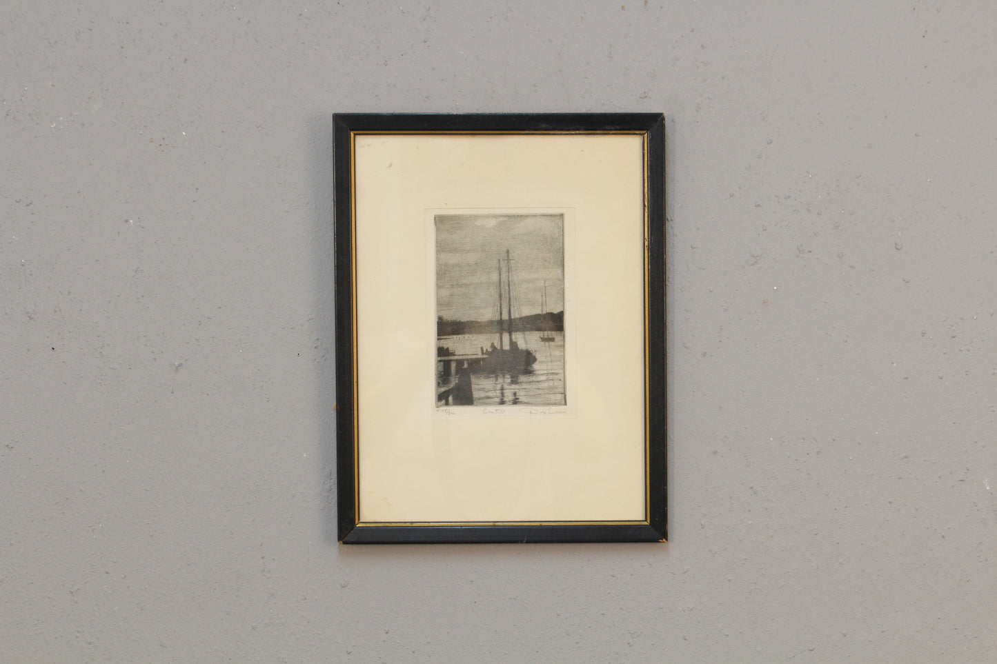 Small "Eventide" Don Swann Etching