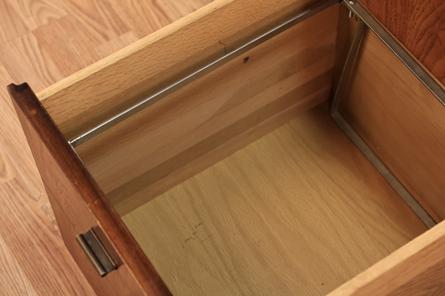 Mid Century Founders 7-Drawer Executive Desk - ONLINE ONLY