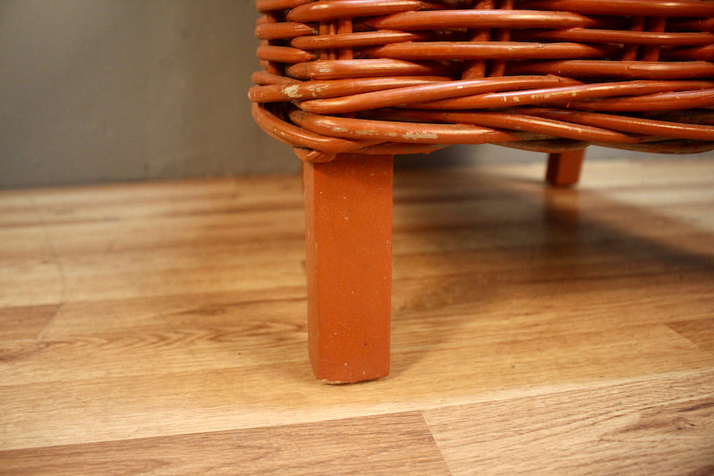 Terracotta Wicker Side Chair – ONLINE ONLY