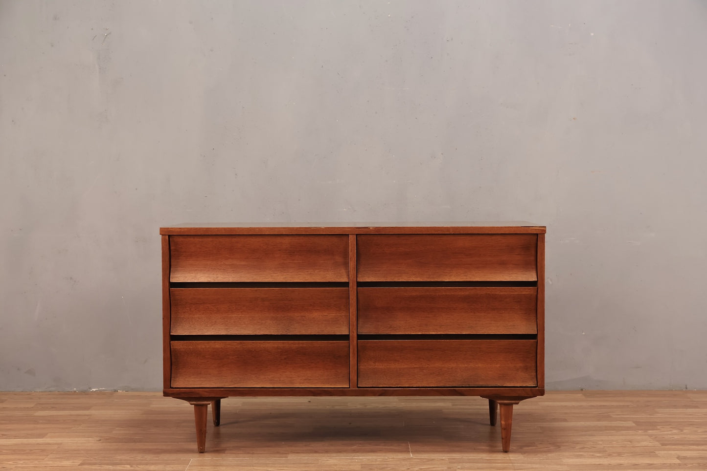 Johnson Carper "Concave" 6-Drawer Dresser