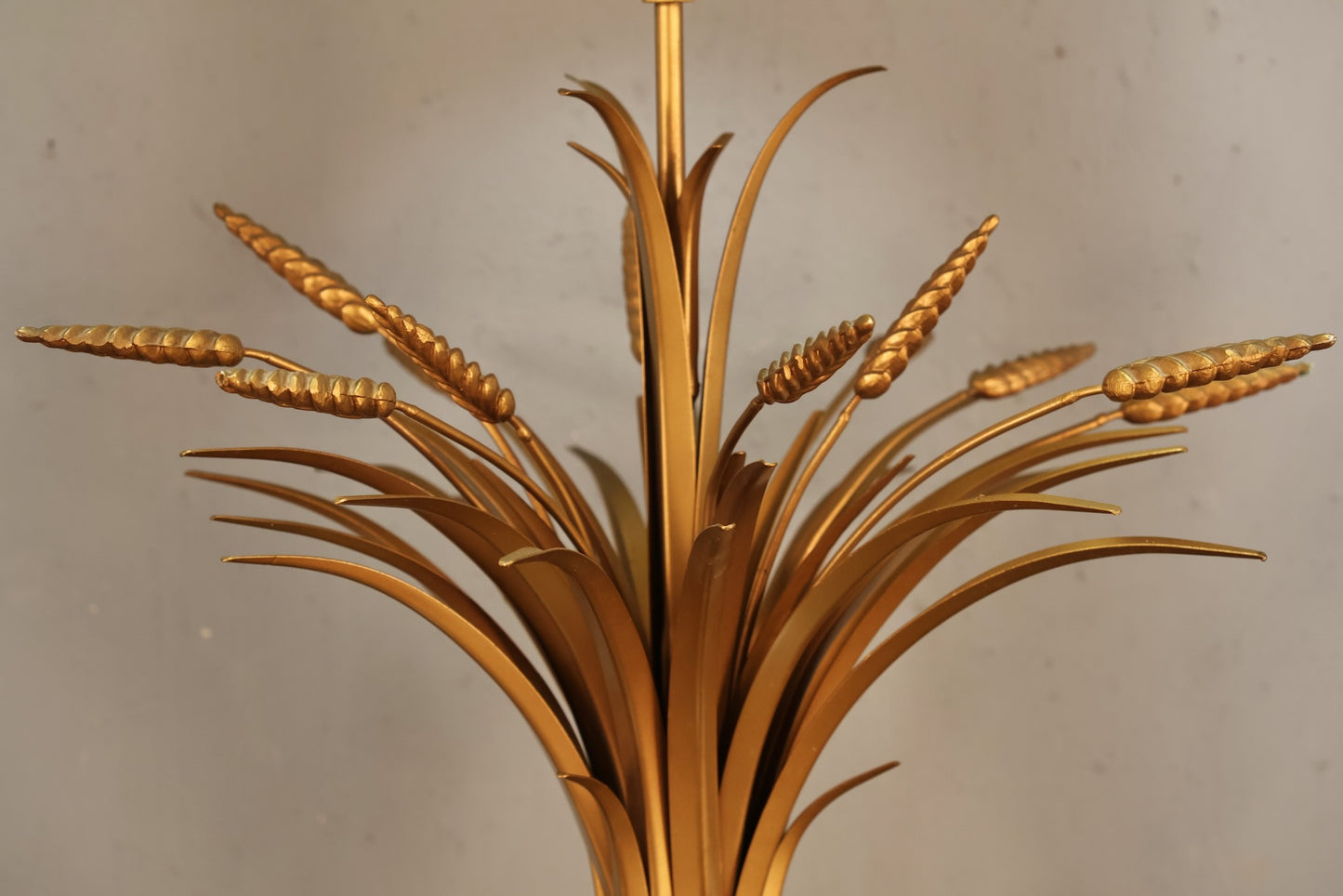 Tall Hollywood Regency Wheat Table Lamp