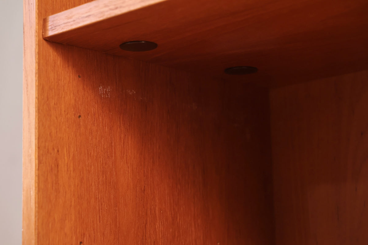 Domino Teak 3-Tier Bookshelf