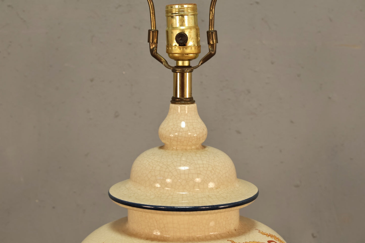 Pair of Chinoiserie Ceramic Table Lamps