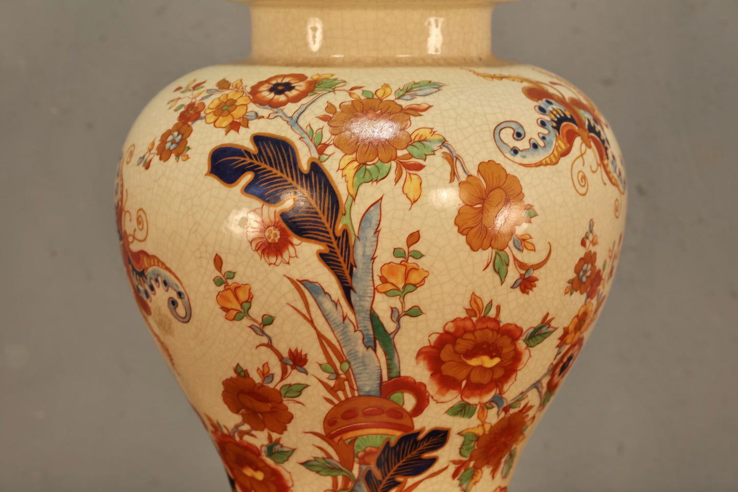Pair of Chinoiserie Ceramic Table Lamps