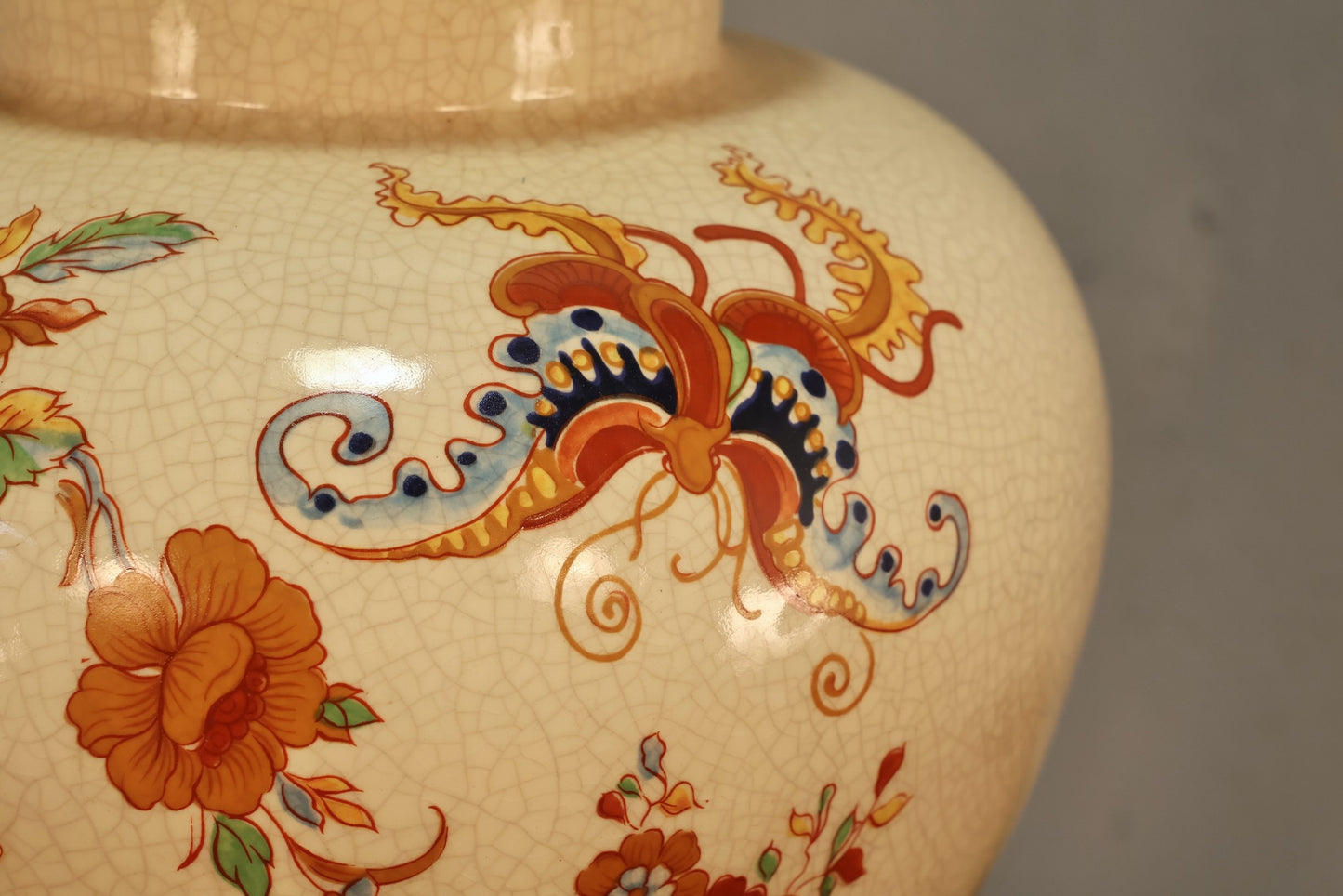 Pair of Chinoiserie Ceramic Table Lamps