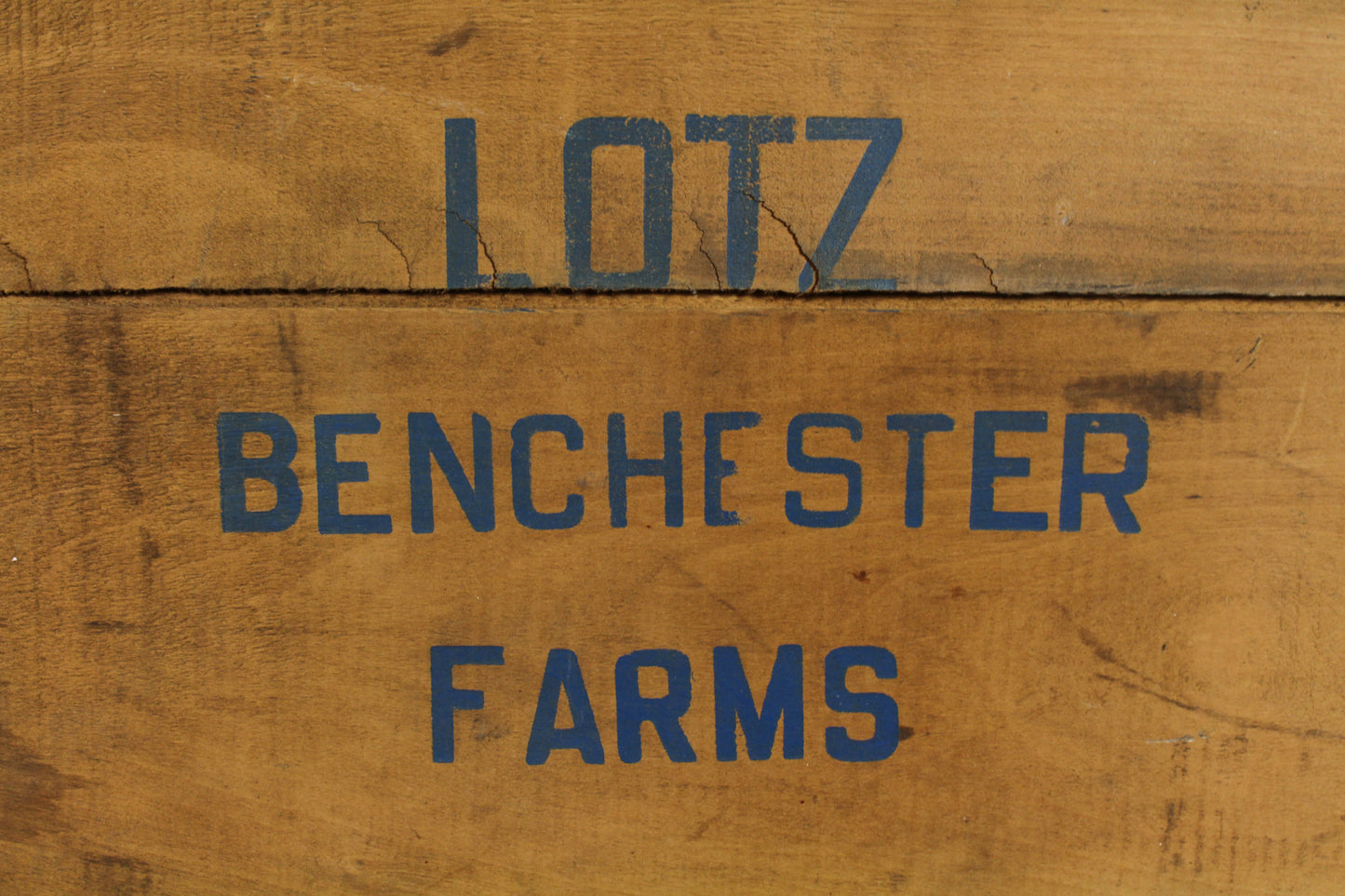 Lotz Benchester Farms Crate