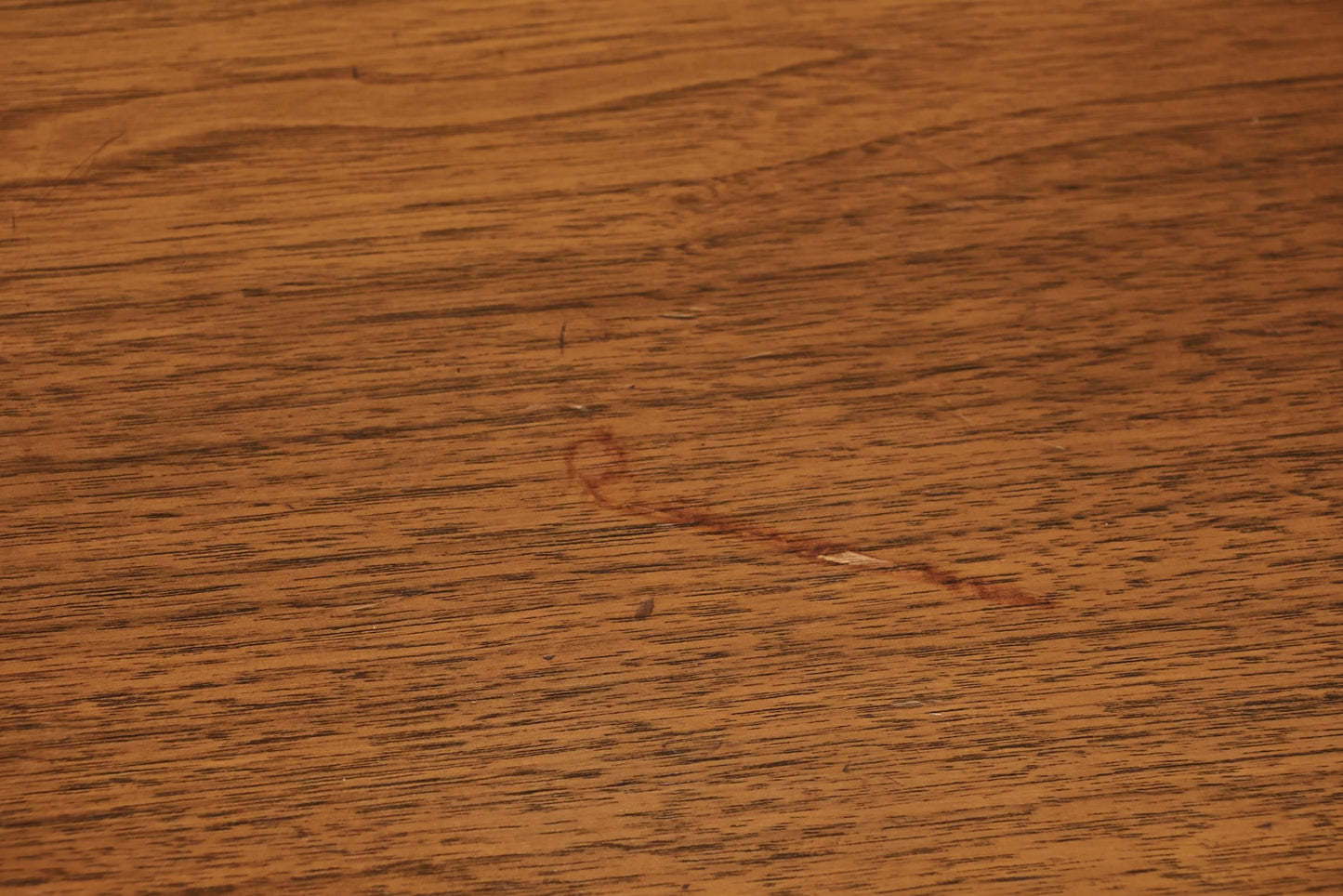 Mid Century Walnut Tambour-Door Nightstand