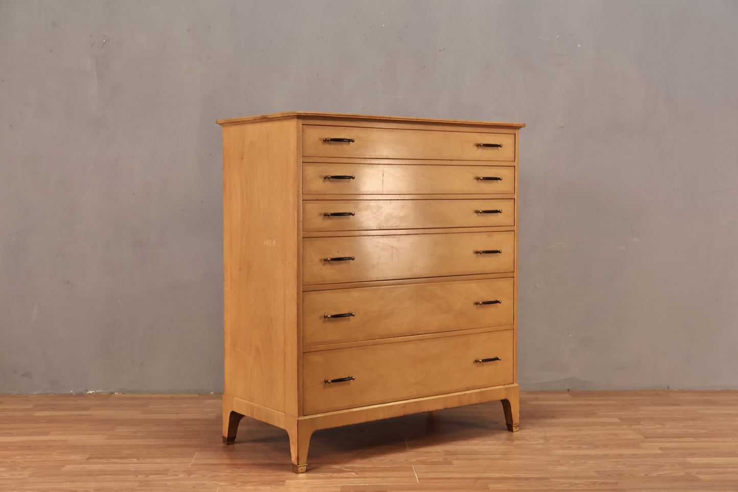 Renzo Rutili 6-Drawer Highboy Dresser - ONLINE ONLY