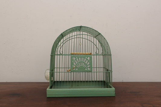 Crown Green Bird Cage