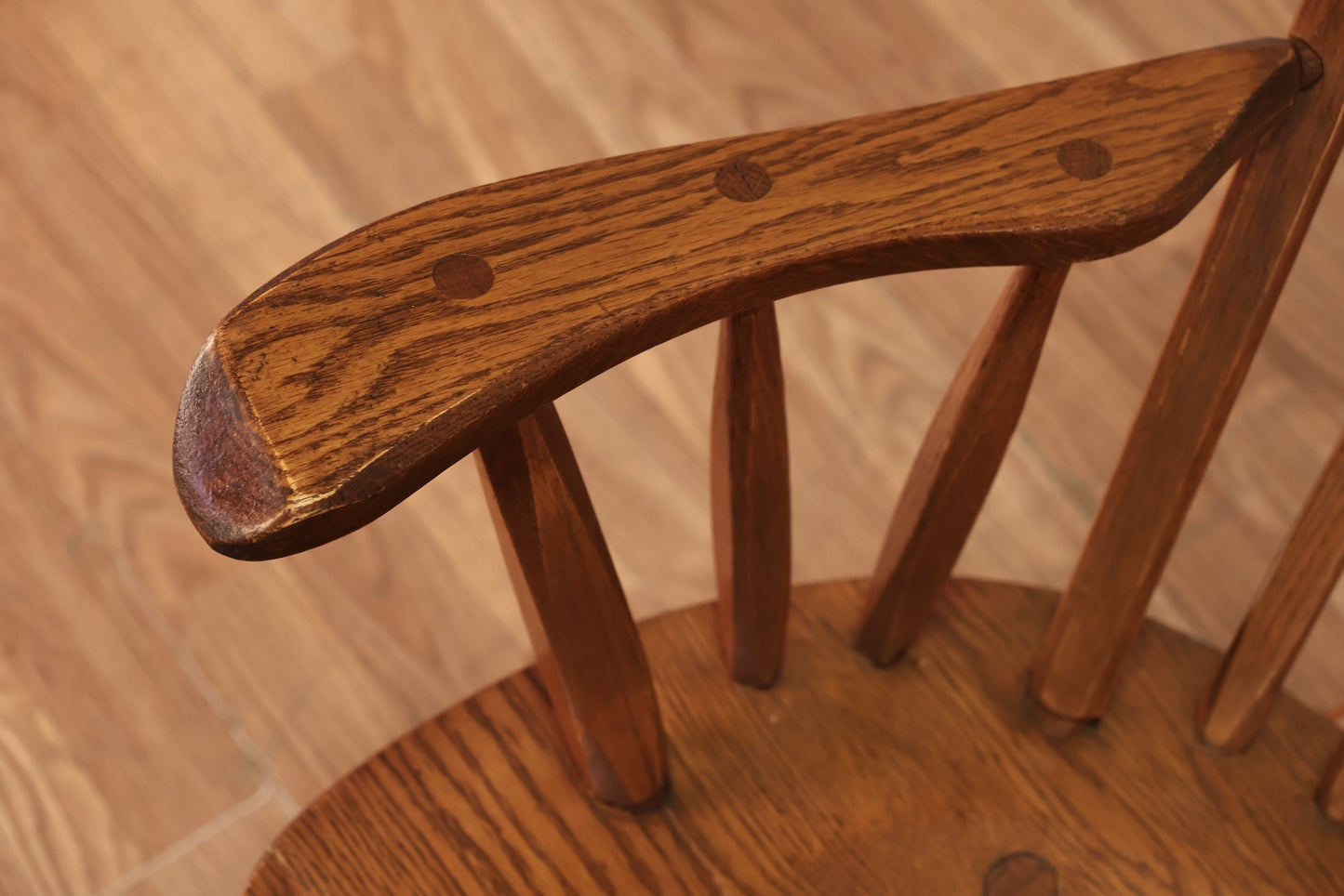 Oak Rocking Chair - ONLINE ONLY