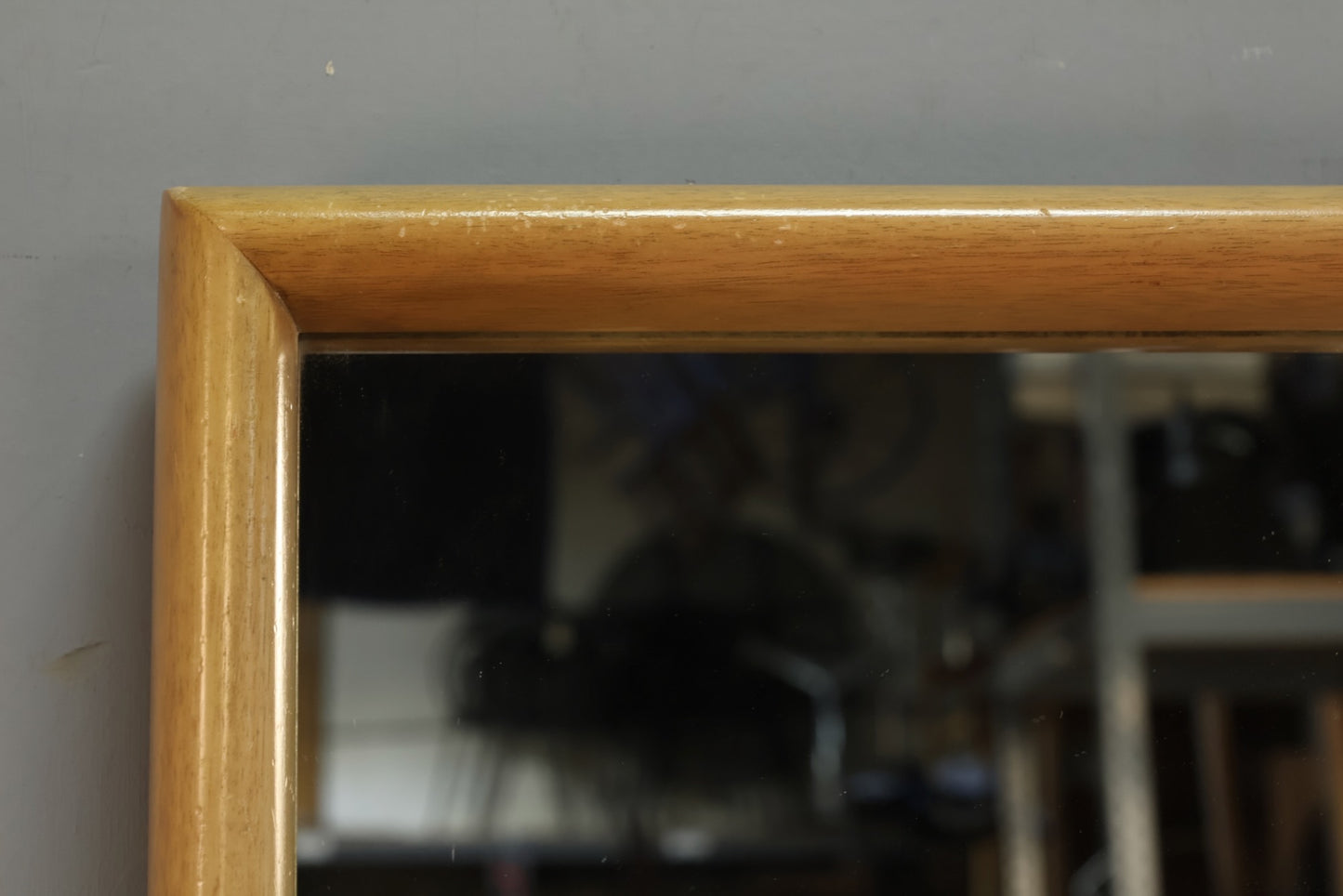 Blonde Mahogany Mirror