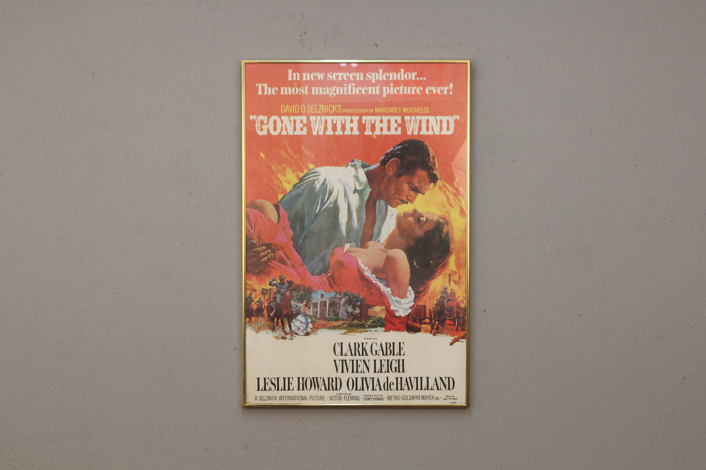 "Gone With The Wind" Movie Poster
