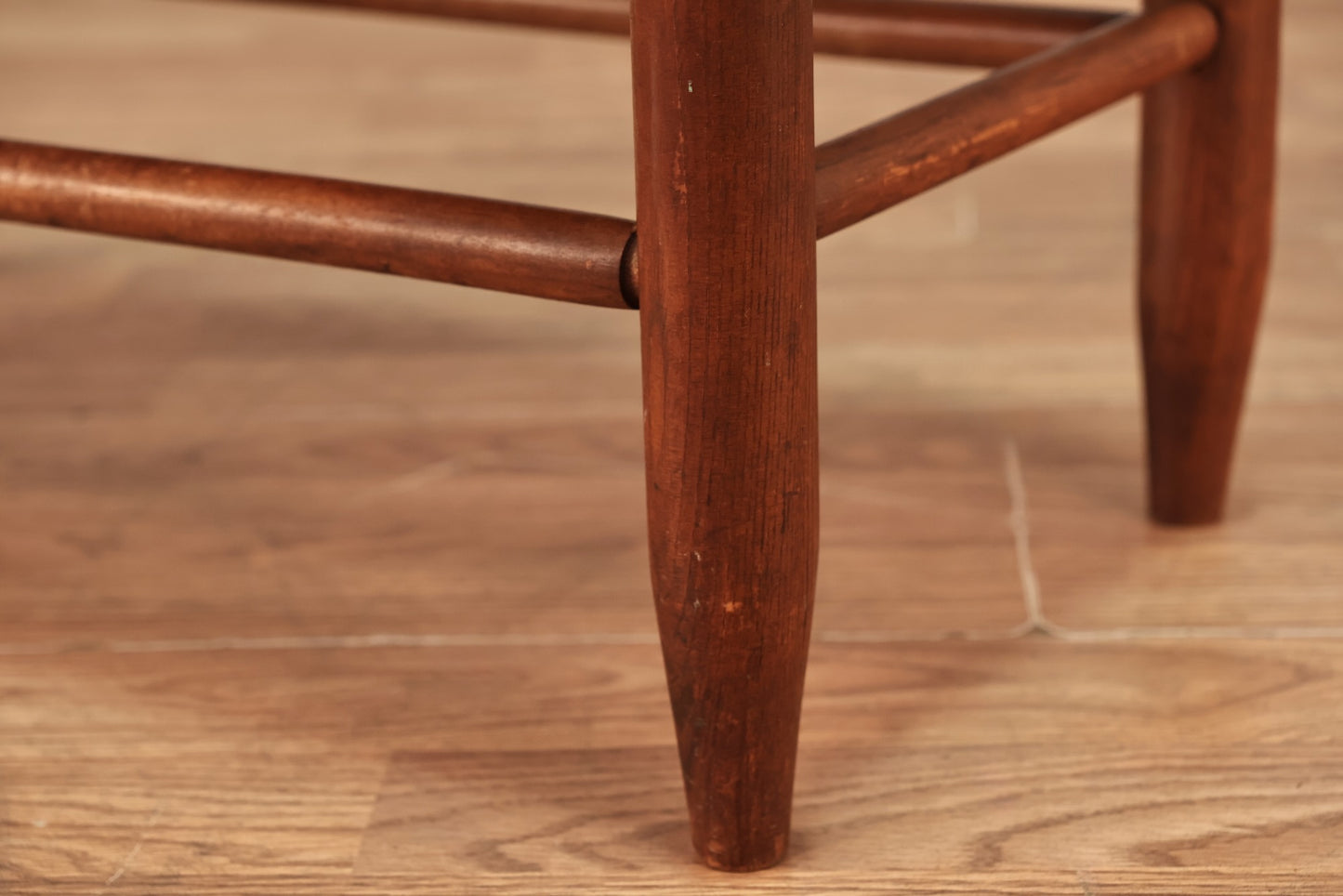 Auburn Vinyl Footstool - ONLINE ONLY