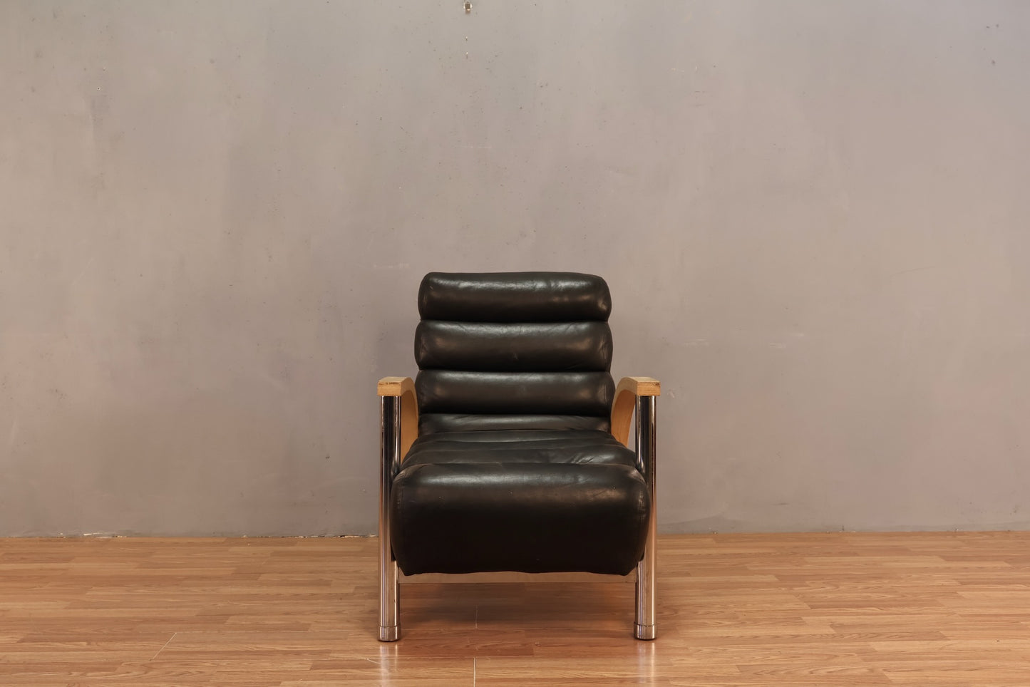 Jay Spectre 1980s "Eclipse" Lounge Chair